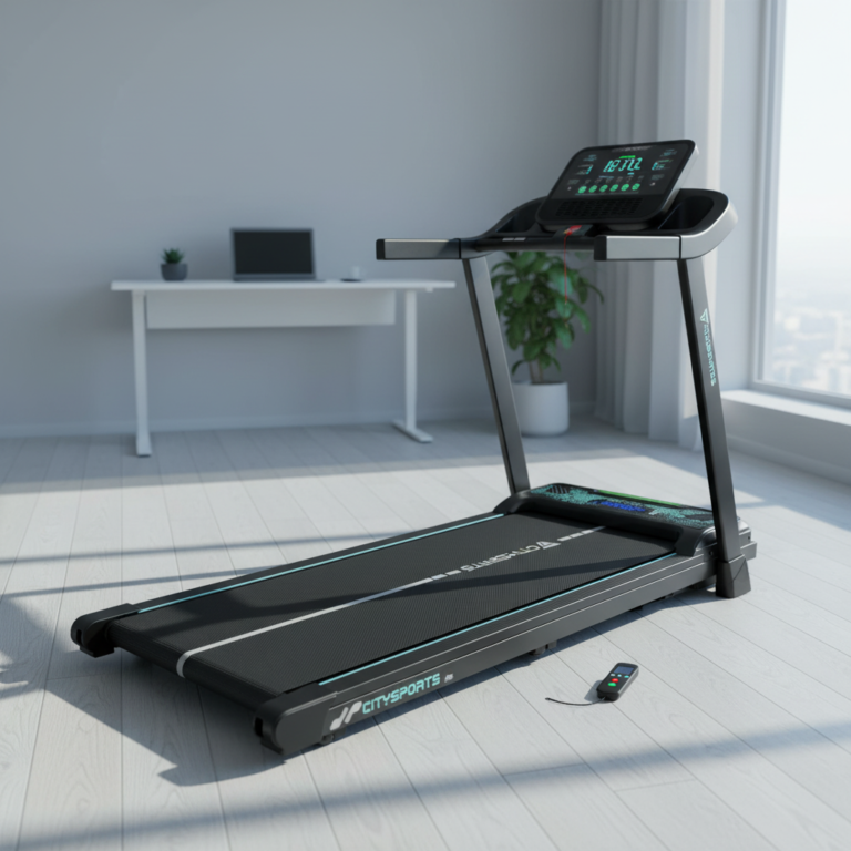 CITYSPORTS tapis de marche inclinable silencieux